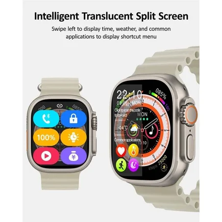 ساعة  Smart watch HK9 Ultra 2 AMOLED