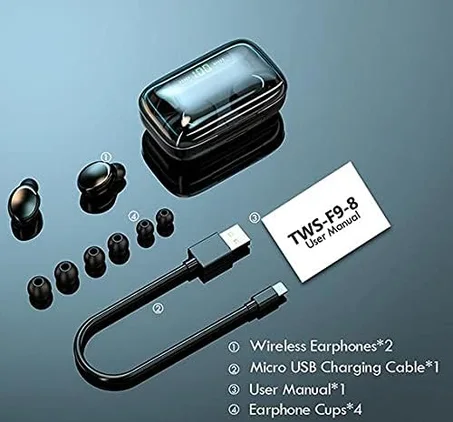 سماعة رأس بلوتوث لاسلكية F9