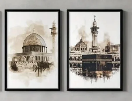 Tableau duo islamic landmarks