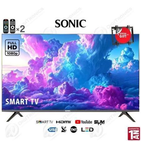 Smart TV 43" FHD   SONIC Android 13  Wi-Fi  Bluetooth