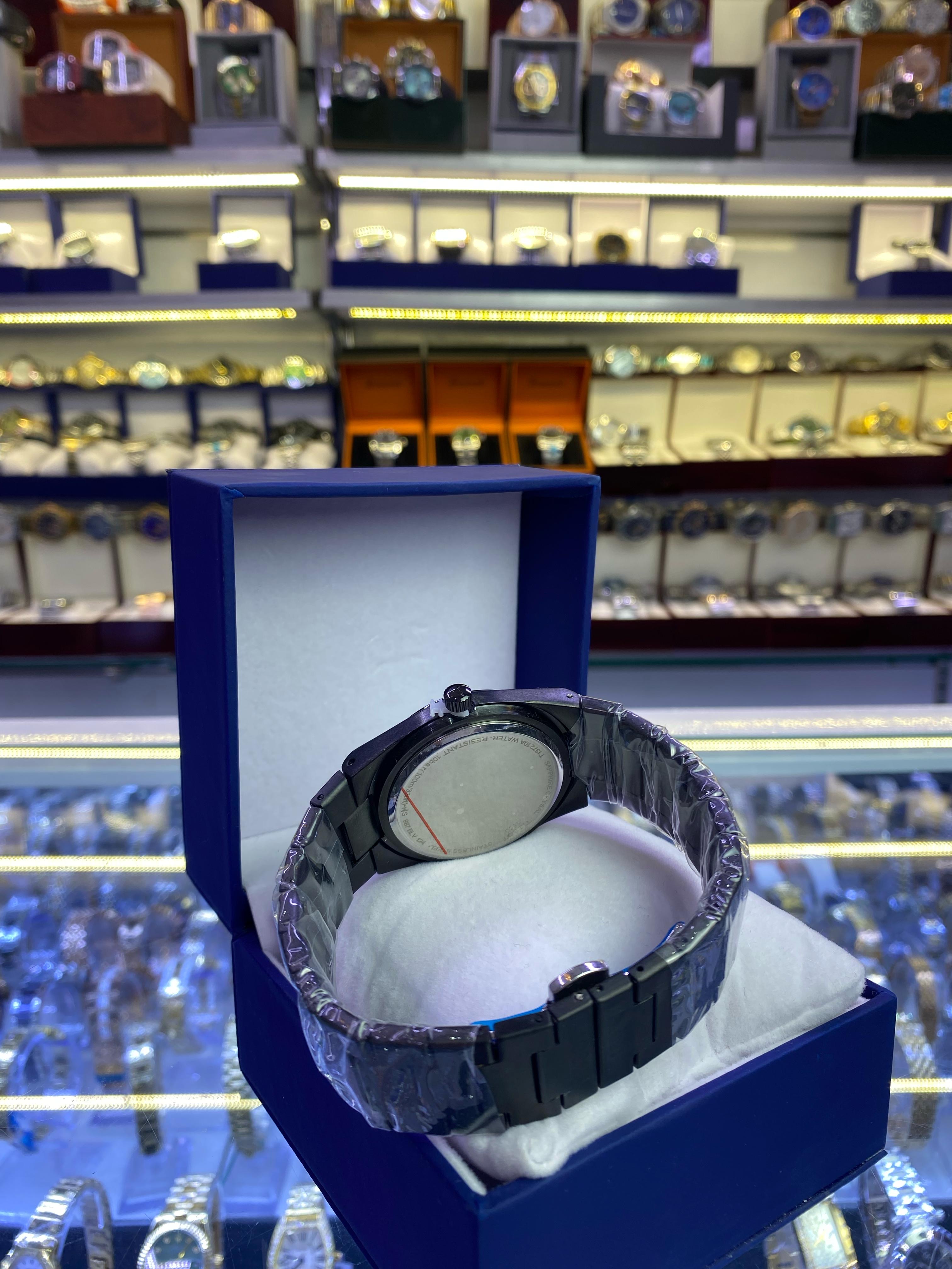 Black Edition Tissot ساعة عالمية فاخرة
