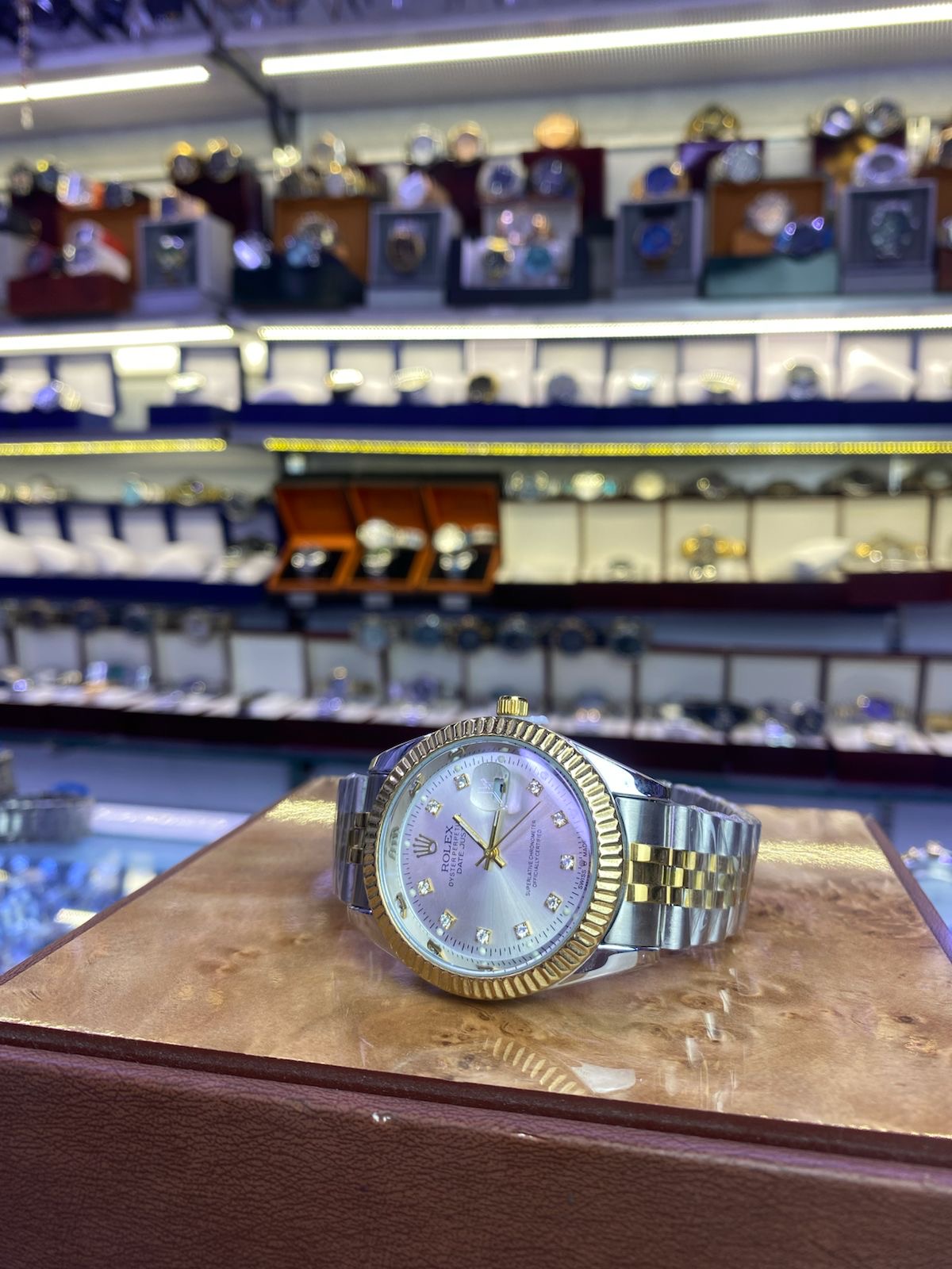 Rolex ساعة عالمية فاخرة
