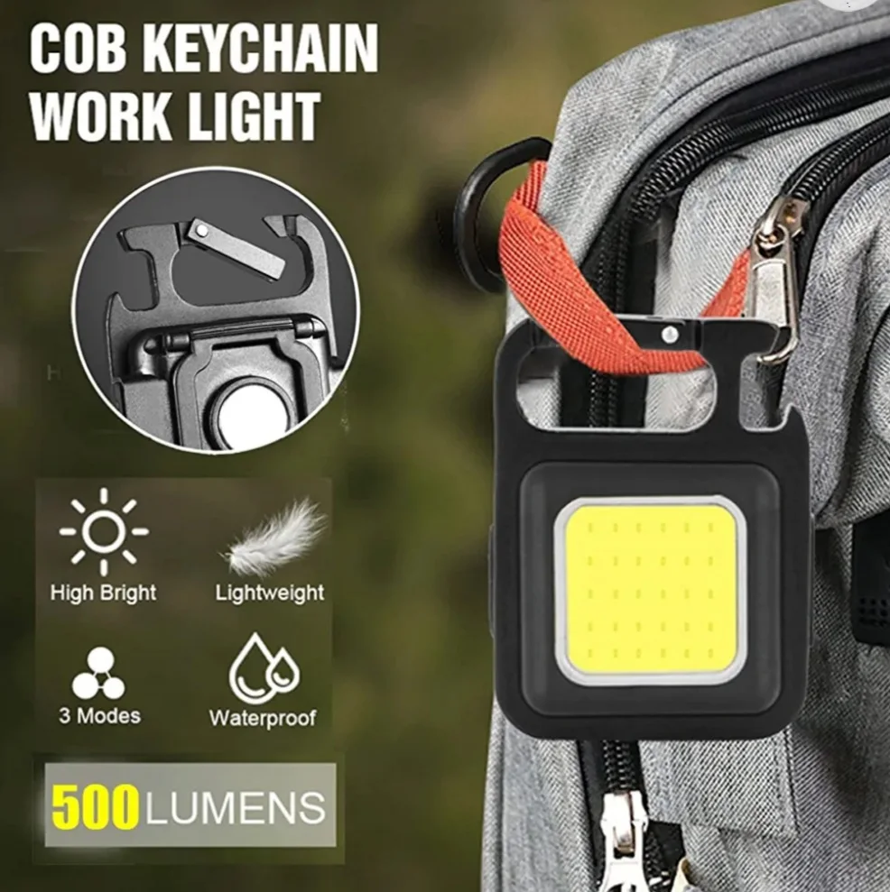علاقة مفاتيح مع إضاءة ليد Key Chain with Led Light