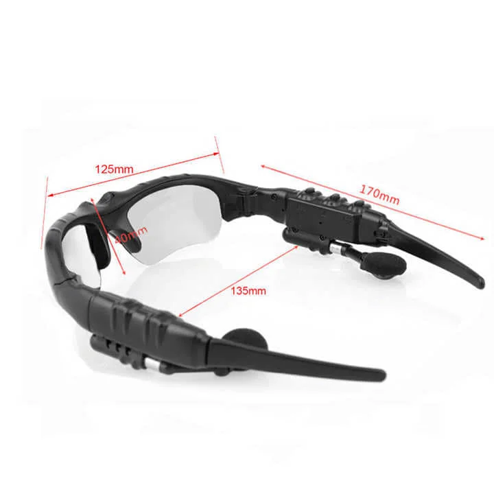 نظارات شمسية مع بلوتوث للجوال Sunglasses UV400 Polarizing Lenses with Bluetooth
