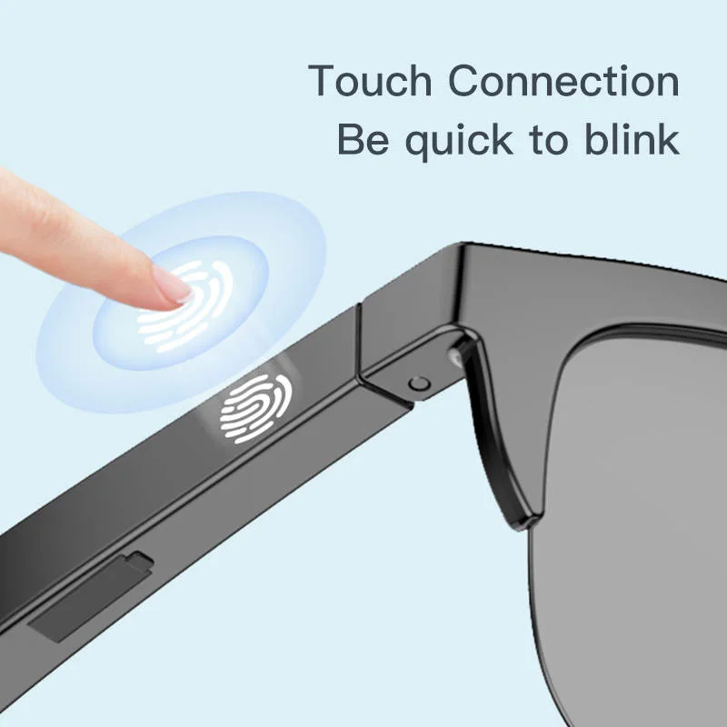 New Smart Wireless UV Sunglasses نظارات البلوتوث الحديثة الذكية المضادة للأشعة فوق البنفسجية