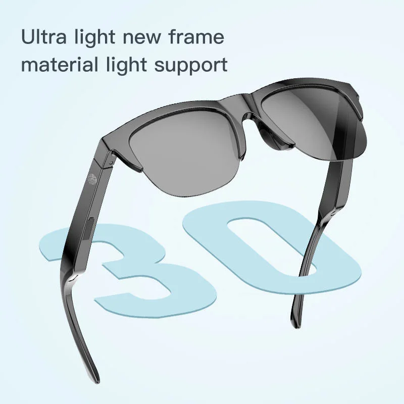 New Smart Wireless UV Sunglasses نظارات البلوتوث الحديثة الذكية المضادة للأشعة فوق البنفسجية