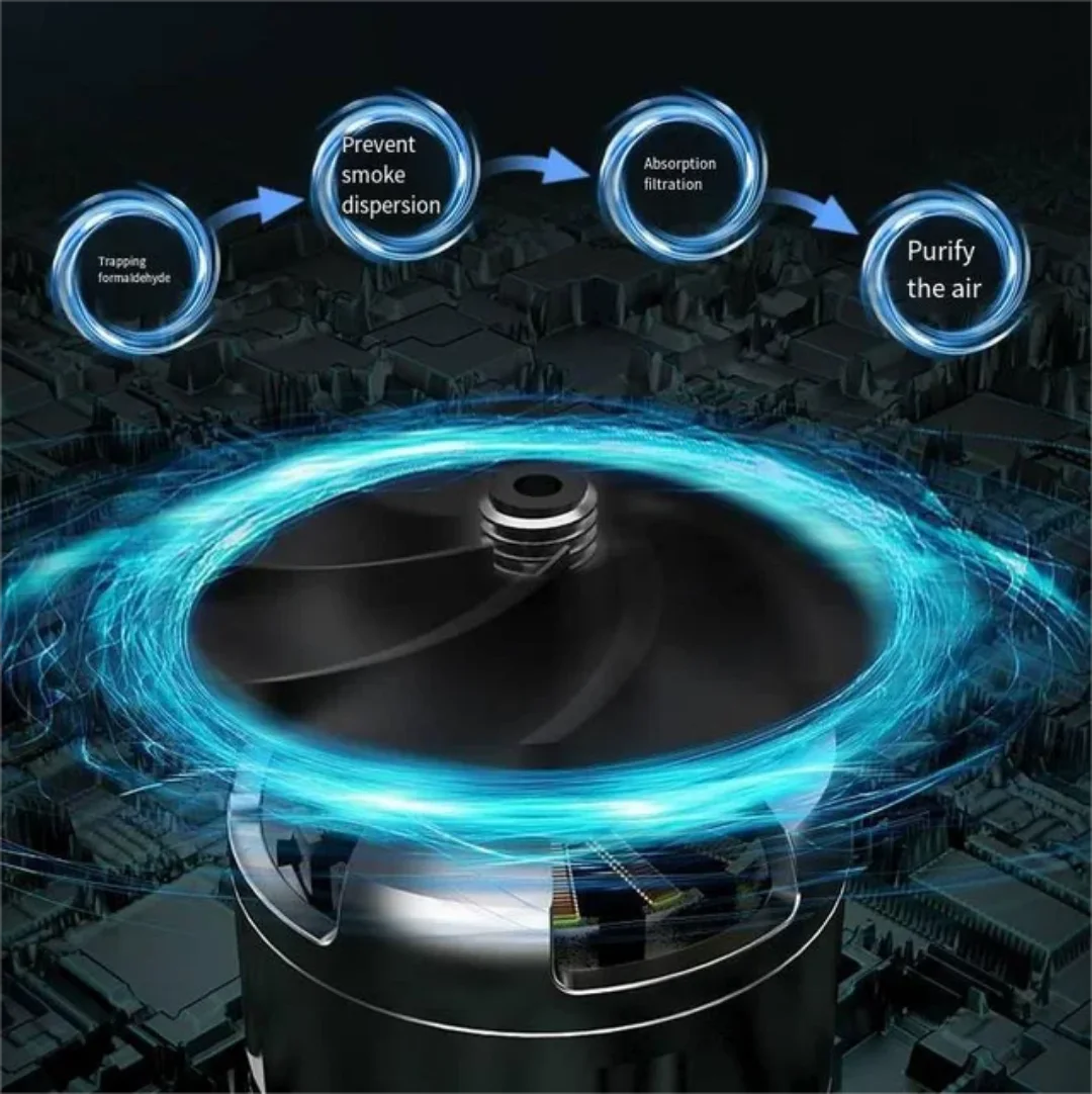 منفضة الفلتر الالكترونية للسجائر والرائحة القابلة للشحن Cigarette Filter Charging Ashtray