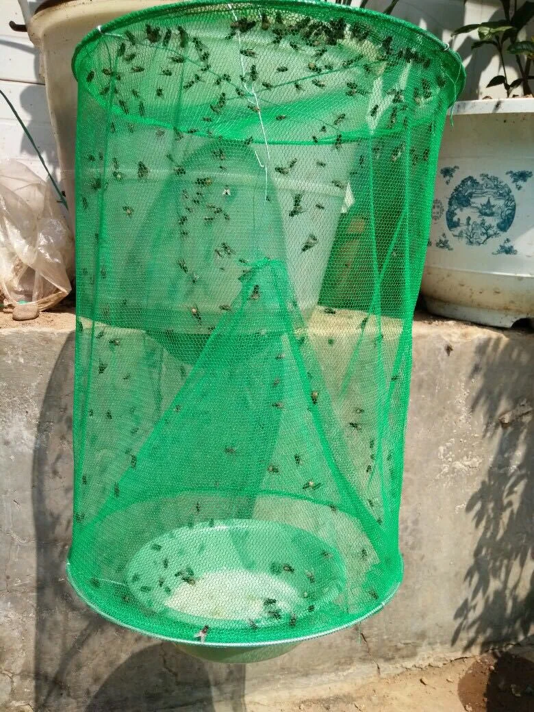 مصيدة الذباب شبكة Net Fly Trap Reusable