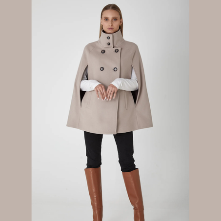 كاب مونطو للخريف و الشتاء بتفاصيل رائعة