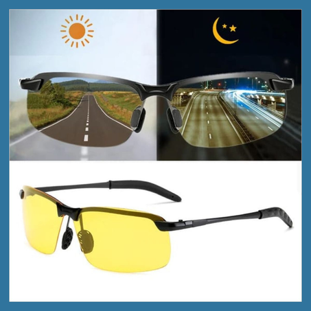 Lunettes de vision nocturne unisexe pour conducteurs de véhicules