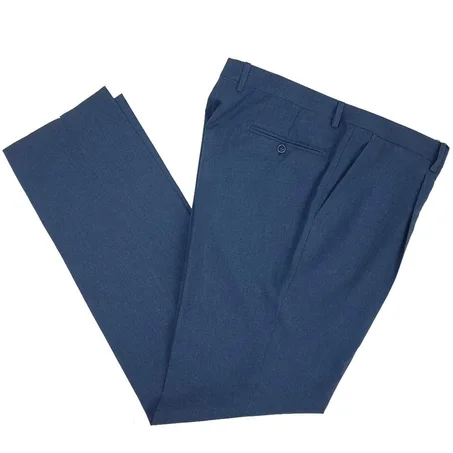 بنطال قماشي أزرق داكن رجالي بالمغرب | Pantalon Bleu Marine – Matjar Babftouh
