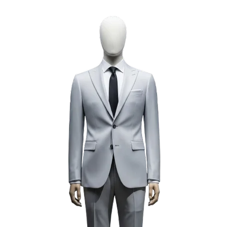 بدلة رجالية رمادية بالمغرب | Costume Gris – Matjar Babftouh