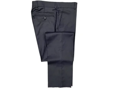 بنطال قماش أزرق داكن رجالي | Pantalon Bleu Foncé – Matjar Babftouh