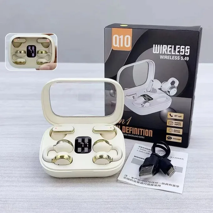 DuoPod Q10 : Partagez votre Musique avec le Premier Boîtier Double Écouteurs