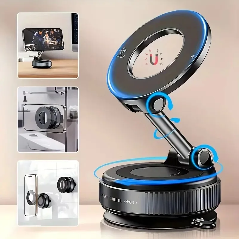 Support Téléphone Magnétique Rotatif 360°