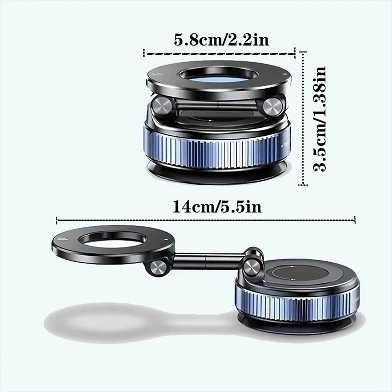 Support Téléphone Magnétique Rotatif 360°