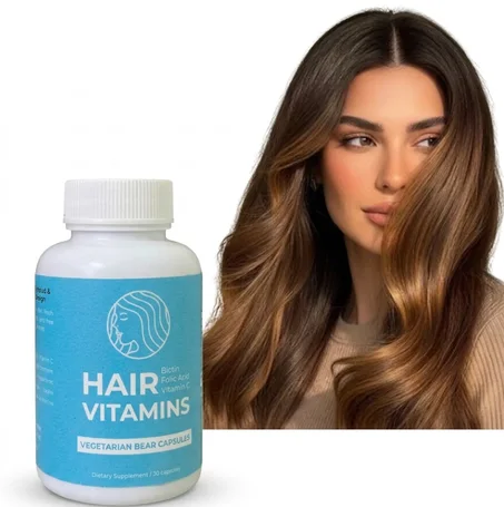 hair vitamins-support stronger and healthier-looking hair daily formula for shine and hair care