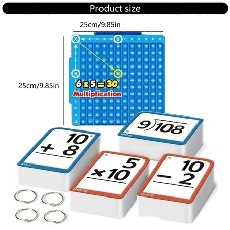 Comprehensive Educational board fun learning and math practice perfect for kids education