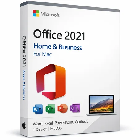 Microsoft Office 2021 Home & Business for Mac – Lifetime License 🔥