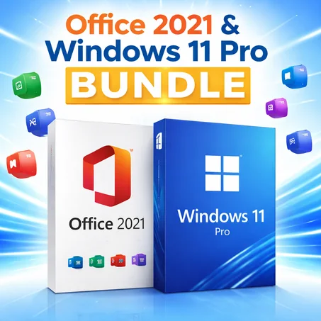 Windows11 Pro + Office 2021 Pro Plus 1 PC Activation Lifetime