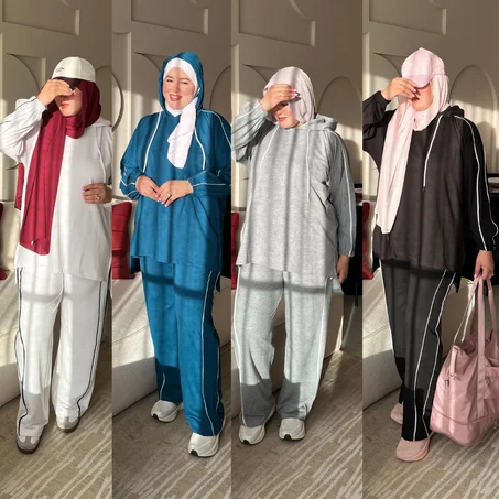 سورفيت أنيق ومحتشم الثوب مونطوني + ليكرا: مرن، رطب، وما كيتكامش