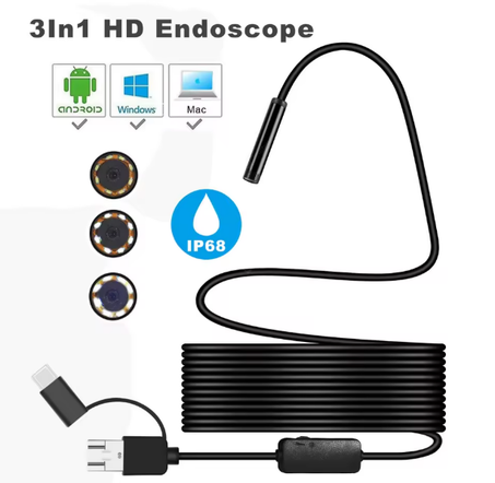 See Every Detail – The Ultimate Waterproof Inspection Camera.