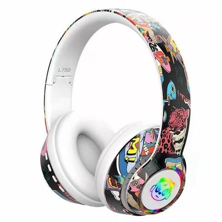 casque Bluetooth V5.0+EDR sans fil HandsFree Music-TSuppor TF Card-FM-Audio input