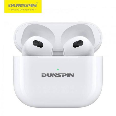 DUNSPIN Écouteurs PRO Sound sans-fil Bluetooth pour téléphone portable EarBuds Avec étui Autonomie 10H