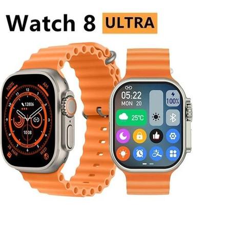 Smart Watch Ultra 8 Montre Connectée Intelligente Smart Phone - Orange