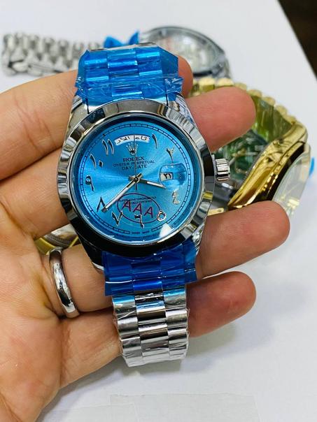 Rolex Day-date Ice blue Arabic Dial