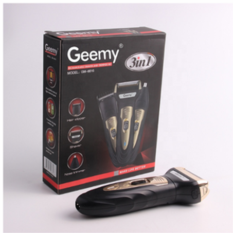 GM6616 Tondeuse électrique sans fil pour hommes Kit de toilettage Lames en acier inoxydable Ensemble de cheveux Tondeuse à cheveux professionnel pour hommes