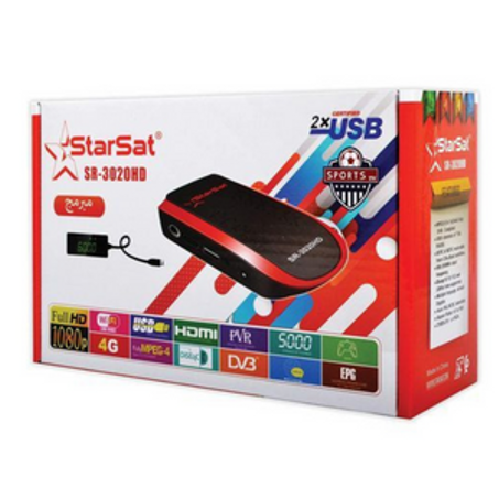 Starsat Récepteur SR-3020 EXTREME plus Télécommande