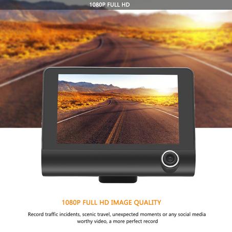 Camera voiture - Dashcam avec 3 caméras