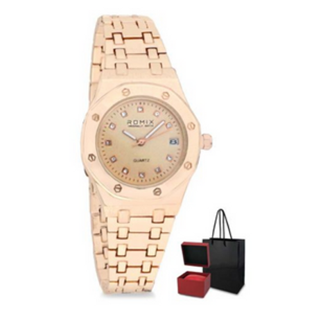 Romix Montre Tendance + Boite et Sac Cadeau SS45RRD08-908