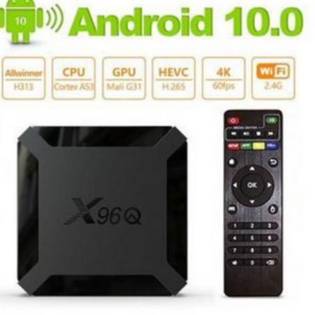 X96 TV Box mini X96Q Android 10 4K 2/16GB RAM/ ROM