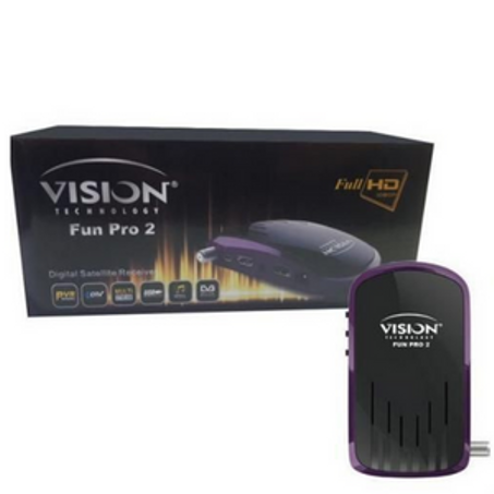Récepteur numérique  vision Fun Pro 2 digital satellite recei...