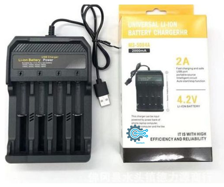 Universal Li-Ion Battery Charger MS-5D84A 2000mA
