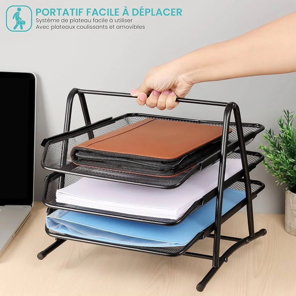 📂 ORGANISATEUR DE DOCUMENTS – 3 NIVEAUX