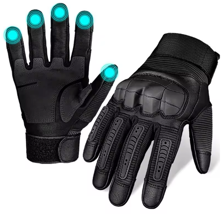 قفازات تكتيكية للدراجات النارية تعمل باللمس