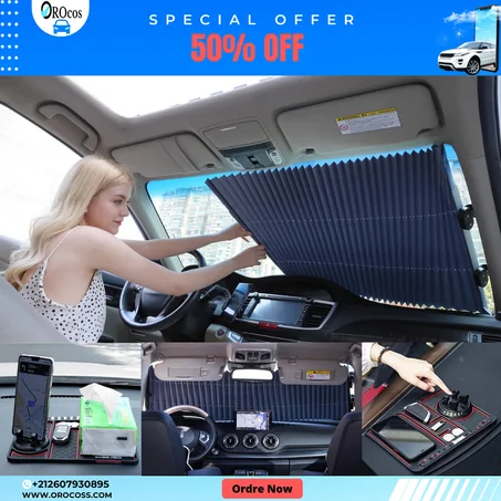 غطاء زجاج + حاملة للهاتف