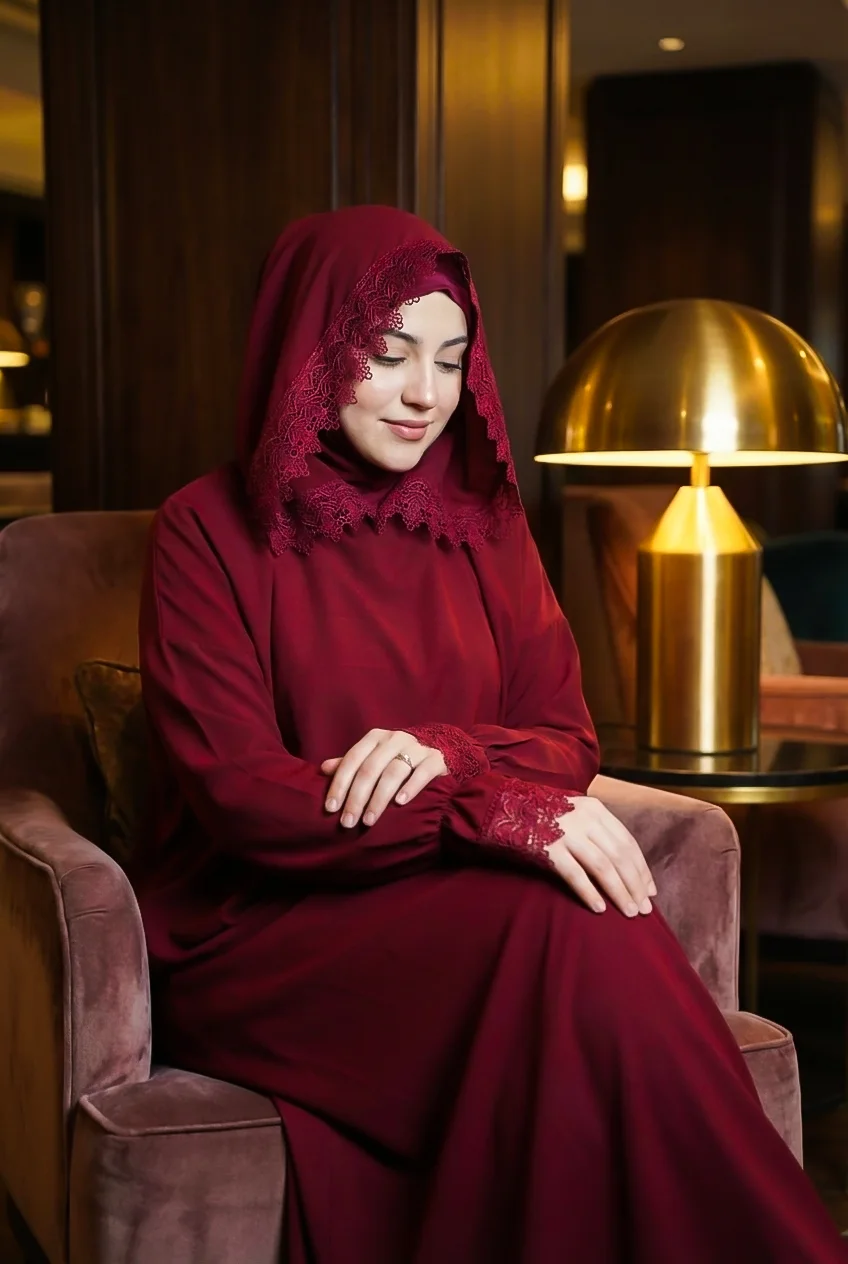 عباية صلاة انيقة