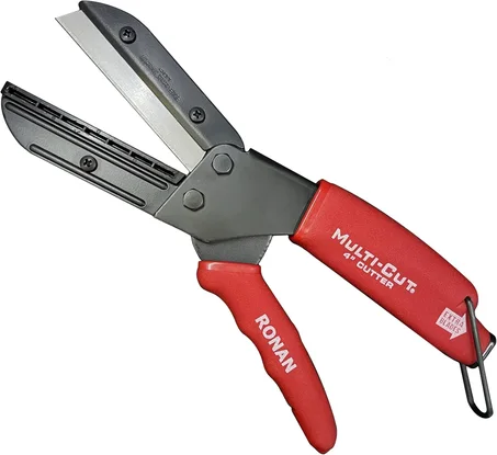 Ronan Multi-Cut 401 Herramienta de Corte - Madera, Caja, Rama, Planta, Plástico, Cuerda, Cuero, Linóleo, Goma, Cortador, Utilidad para Todo Propósito Multicorte para Proyectos de Bricolaje