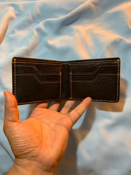 porte-monnaie lux en cuir