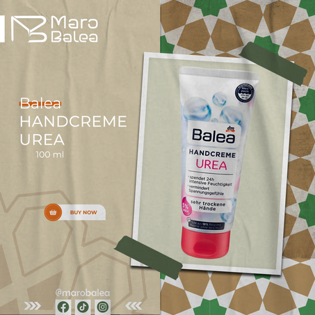 HANDCREME UREA - 100ml -  كريم ترطيب اليدين