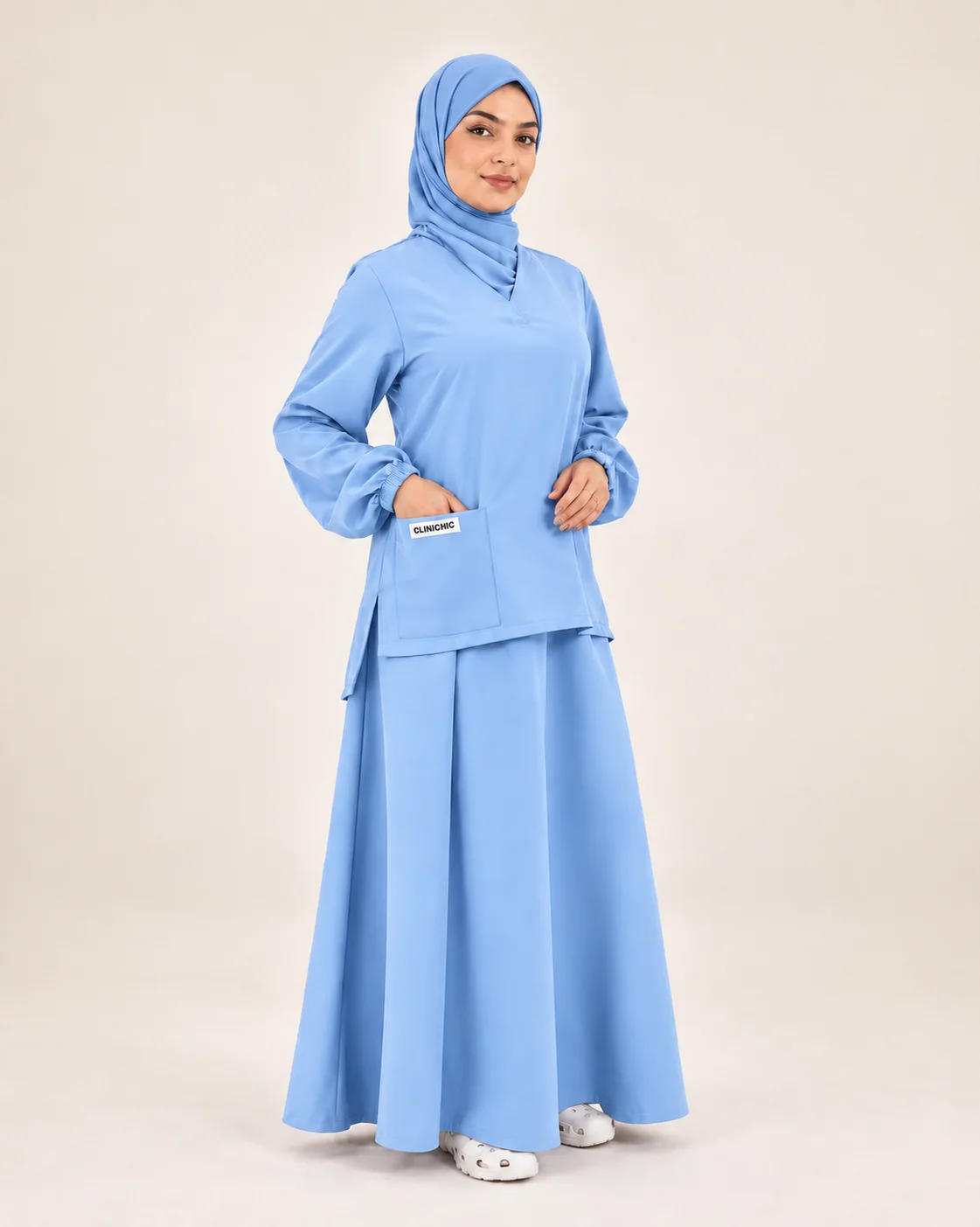 Pyjama Médical Femme Hijab – CLINICHIC