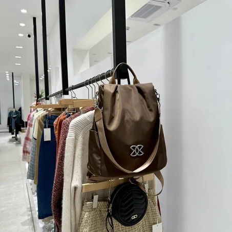 Sac femme toile multi-poches