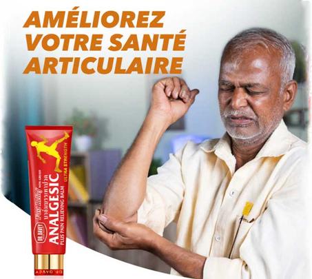 ANALGESIC Crème anti arthrose et douleur articulaire (Pack 2 pièces) CD