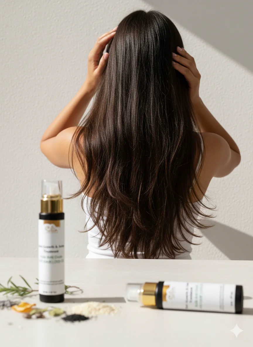 زيت Silin العلاجي المتطور – إكسير الطبيعة لإنبات الشعر وكثافته (50 مل)