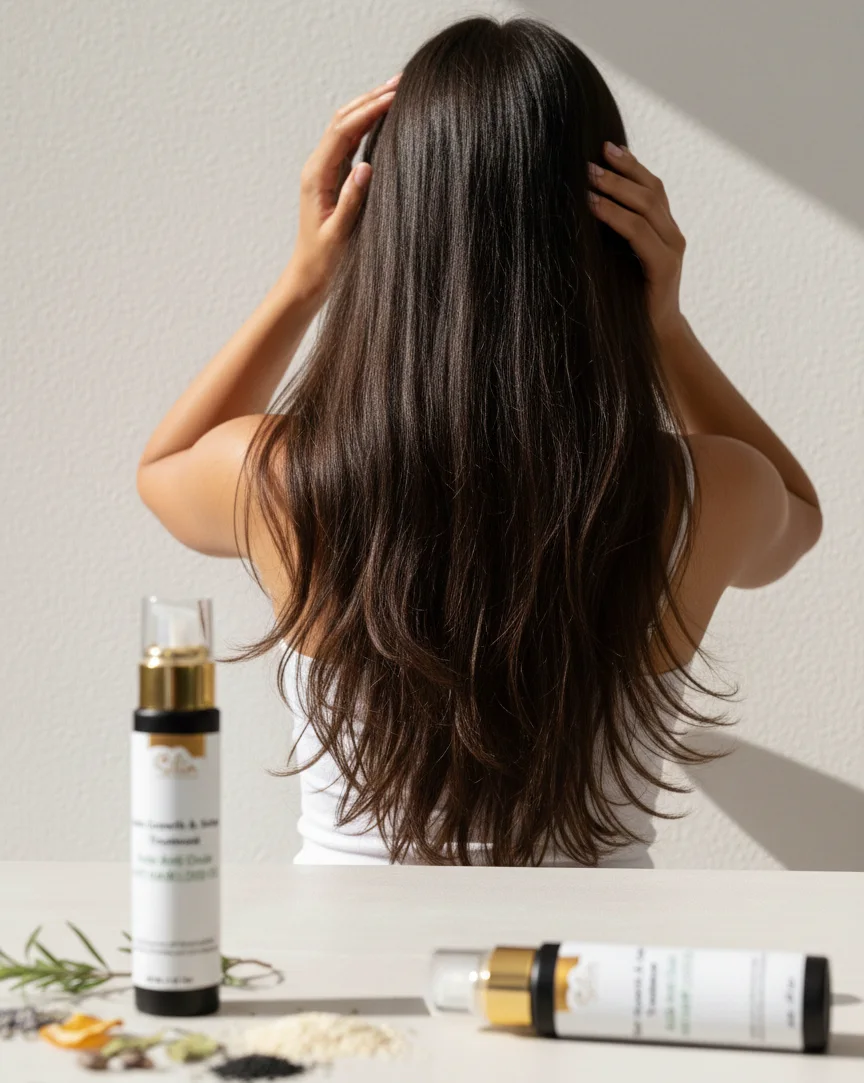 زيت إنبات وعلاج تساقط الشعر الطبيعي %100 (50 مل)