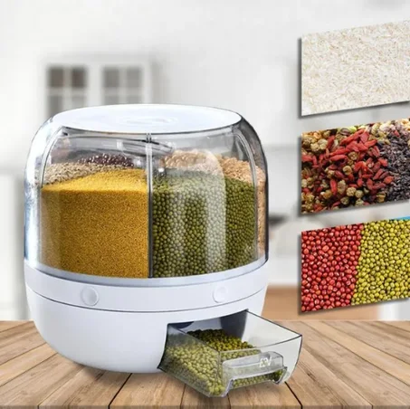 موزع الحبوب الدوار